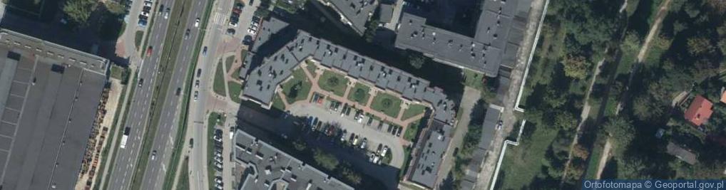 Zdjęcie satelitarne Kostek