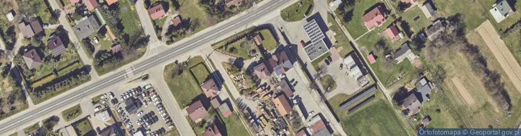 Zdjęcie satelitarne Kosydar Paweł Usługi Transportowe - Handel