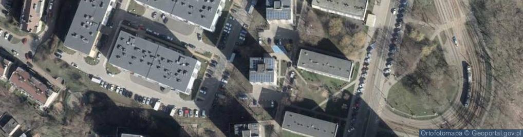 Zdjęcie satelitarne Kotwas & Cyranowicz Architektura Krajobrazu Krzysztof Kotwas Bartosz Cyranowicz