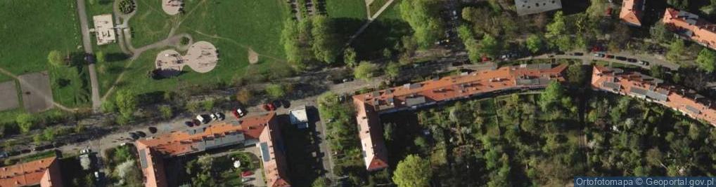 Zdjęcie satelitarne Kowalczyk E., Wrocław