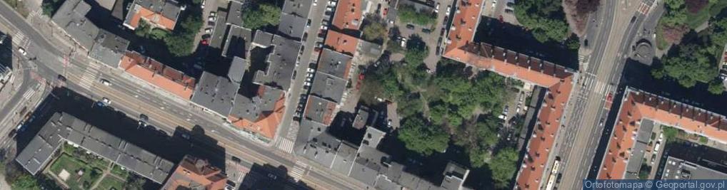 Zdjęcie satelitarne Kowarz E., Wrocław