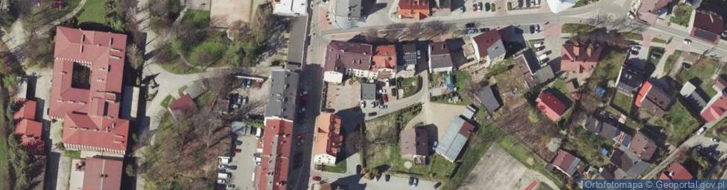 Zdjęcie satelitarne Koziara Sławomir Pracownia Architektoniczna Archimaks MGR Inż Arch Anna Matla MGR Inż Sławomir Koziara