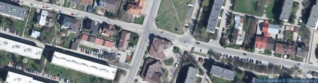 Zdjęcie satelitarne Kozieł Bogumiła Wspólnik Grupowa Praktyka Położnych Promocja Wróblewska Małgorzata Bobka Łucja Kozieł Bogumiła