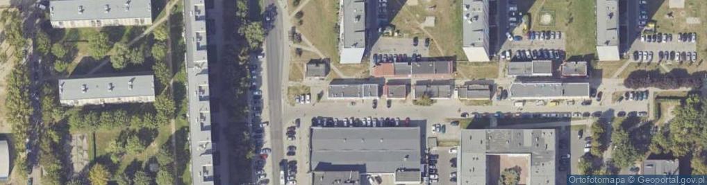 Zdjęcie satelitarne Kozłowska