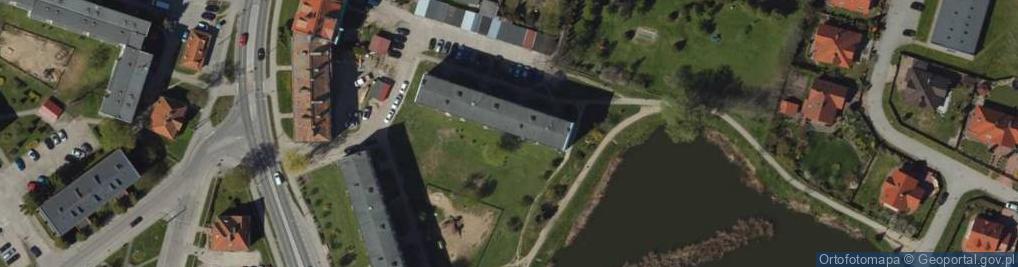Zdjęcie satelitarne Kozłowski Duliszewska Handel Hurt Detal Art Spożywcze i Przemysłowe