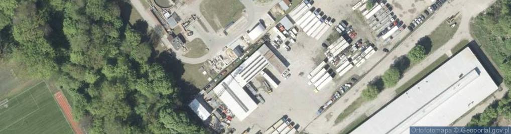 Zdjęcie satelitarne KP Transpol