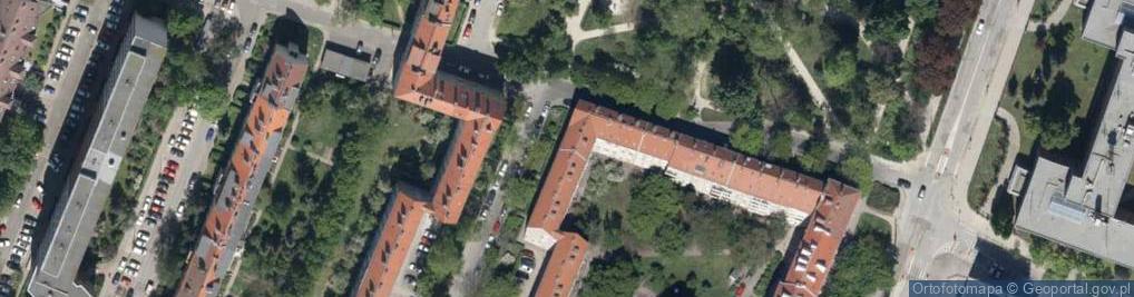 Zdjęcie satelitarne Krajewski Design Jakub Krajewski Pracownia Projektowa