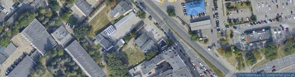 Zdjęcie satelitarne Krajniak Elżbieta Krajniak Zdzisław Mela P H U