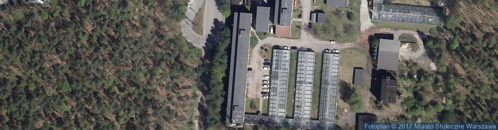 Zdjęcie satelitarne Krajowa Stacja Chemiczno Rolnicza
