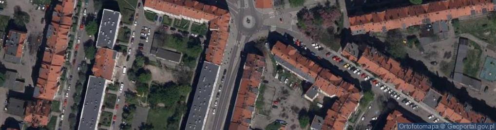 Zdjęcie satelitarne Krajowe Centrum Ekspertyz Sądowych