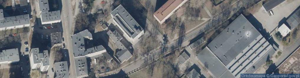 Zdjęcie satelitarne Krajowe Centrum Ochrony Radiologicznej w Ochronie Zdrowia