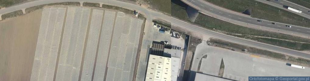 Zdjęcie satelitarne Krajowe Centrum Recyclingu