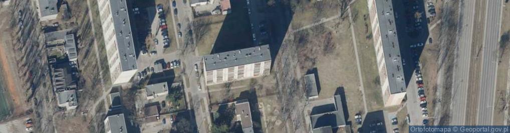 Zdjęcie satelitarne Krajowe Stowarzyszenie Antymobbingowe Oddział w Łodzi