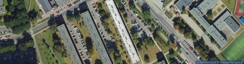 Zdjęcie satelitarne Krak Drew