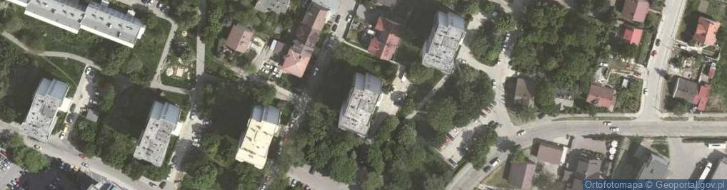 Zdjęcie satelitarne Krakart Agencja Artystyczna Piotr Kania Marek Mieckowski