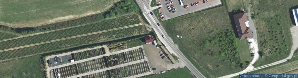 Zdjęcie satelitarne Krakowska 6, 32-043 Cianowice Duże