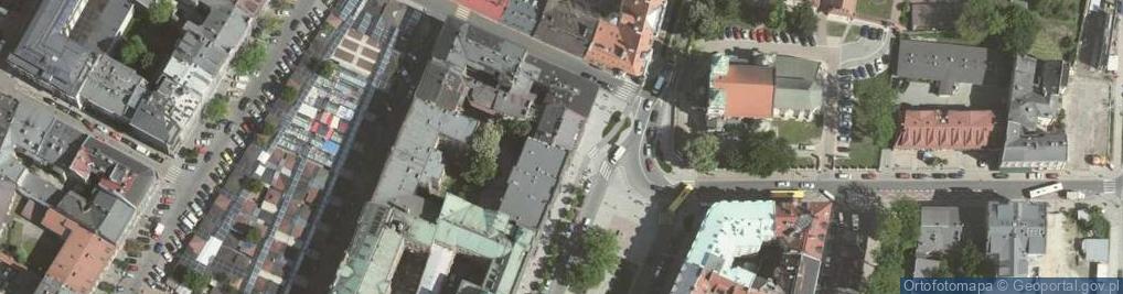 Zdjęcie satelitarne Krakowskie Centrum Zarządzania i Administracji