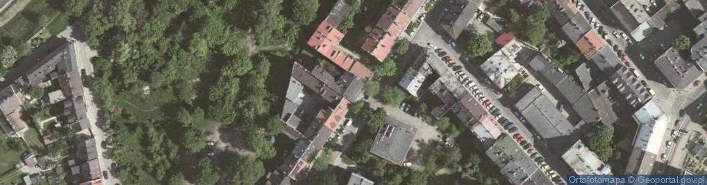 Zdjęcie satelitarne Krakowskie Stowarzyszenie Akwarystów