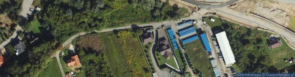 Zdjęcie satelitarne Krakżal