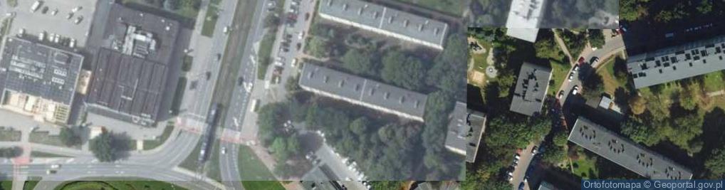 Zdjęcie satelitarne Kram Budownictwo i Wycena Nieruchomości Dorota Kram