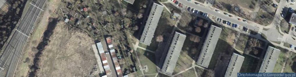 Zdjęcie satelitarne Kras Strzelczyk Elżbieta
