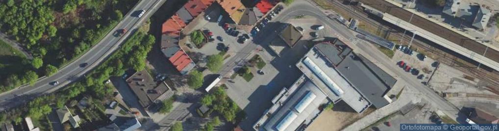 Zdjęcie satelitarne Krawiectwo Produkcyjne Wyrób i Sprzedaż