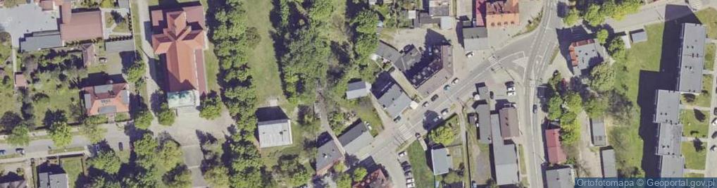 Zdjęcie satelitarne Krazińska Anna Przedsiębiorstwo Handlowo-Usługowe Pokusa SC Ireneusz Kraziński, Anna Krazińska