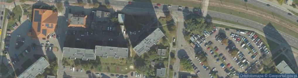 Zdjęcie satelitarne Kreatywna Przestrzeń Rozwoju Krzysztof Ratke