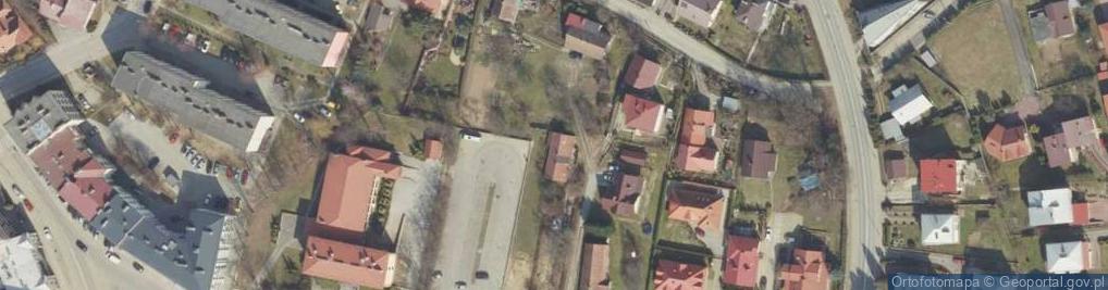 Zdjęcie satelitarne Krośnieńska Oficyna Wydawnicza
