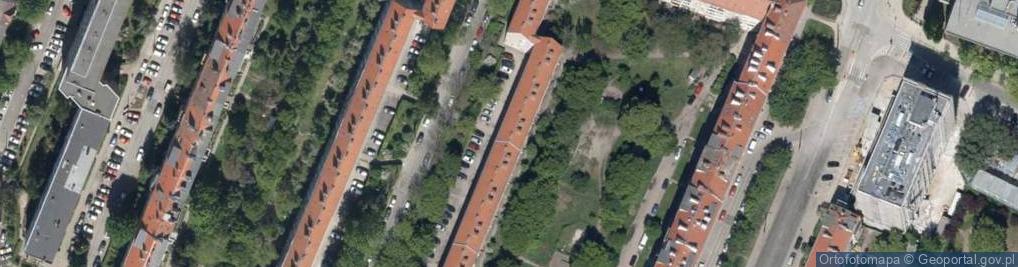 Zdjęcie satelitarne Kruk M., Wrocław