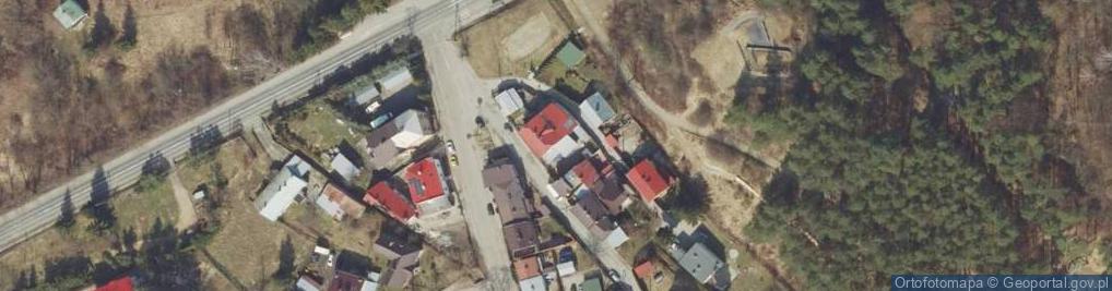 Zdjęcie satelitarne Kruplówka