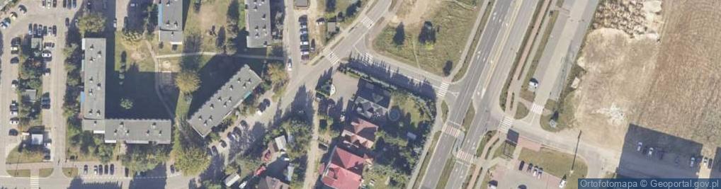 Zdjęcie satelitarne Kruszbud Kopalnia Kruszywa Naturalnego Jerzy Pisarski Irena Pisarska Sławomir Prusaczyk