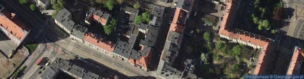 Zdjęcie satelitarne Krutyj z., Wrocław