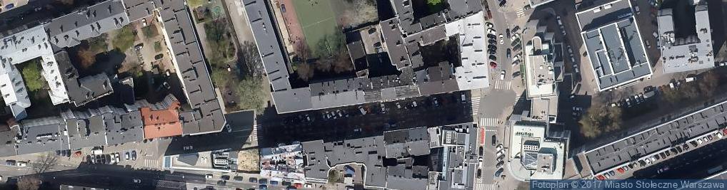 Zdjęcie satelitarne Kryolan City Warszawa