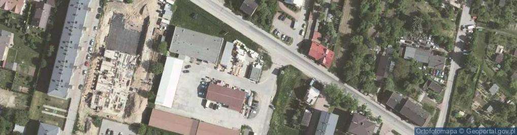 Zdjęcie satelitarne Krysmet - Aluminium, Metale Kolorowe i Stal nierdzewna