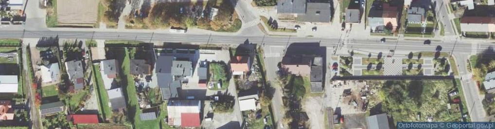 Zdjęcie satelitarne Krystyna Grabowska Firma Handlowo Gastronomiczna Krys-Jer