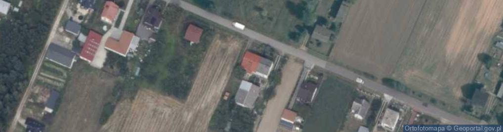 Zdjęcie satelitarne Krystyna Jabłonowska , Przedsiębiorstwo Usługowe Promyk