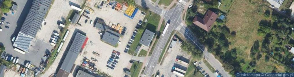Zdjęcie satelitarne Krystyna Kacprzyk Wytwarzanie Art.z Tworzyw Sztucznych