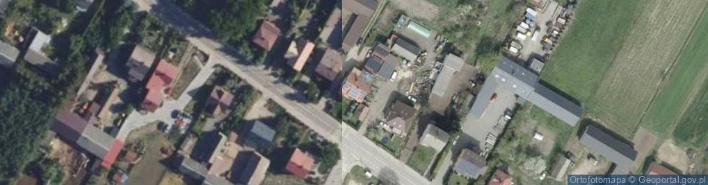 Zdjęcie satelitarne Krystyna Kamińska Usługi Gastronomiczne - Masarnicze