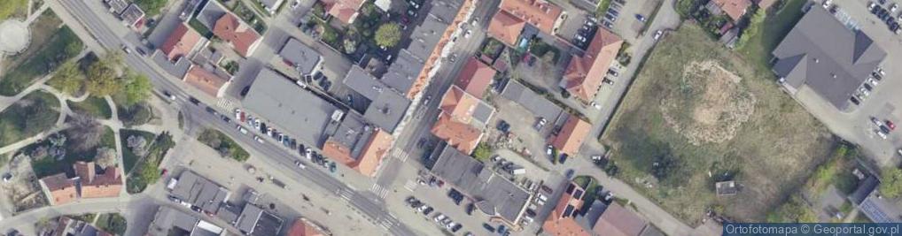 Zdjęcie satelitarne Krystyna Majchrzak Sprzedaż Odzieży Używanej