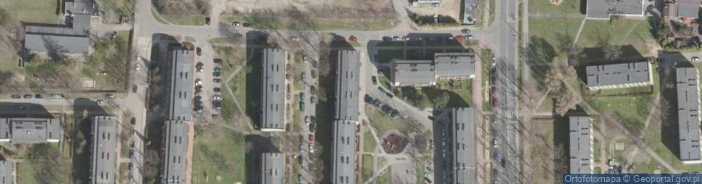 Zdjęcie satelitarne Krystyna Przepiórzyńska Sprzedaż Detaliczna Kwiatów, Zniczy Oraz Art.Przemysłowych