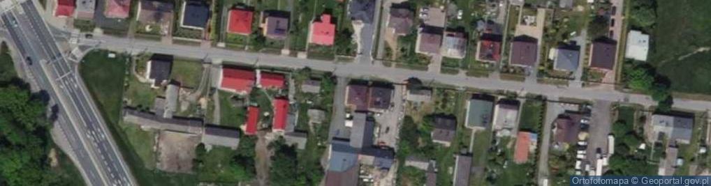 Zdjęcie satelitarne Krystyna Sitek Przedsiębiorstwo Produkcyjno Handlowe Sitex