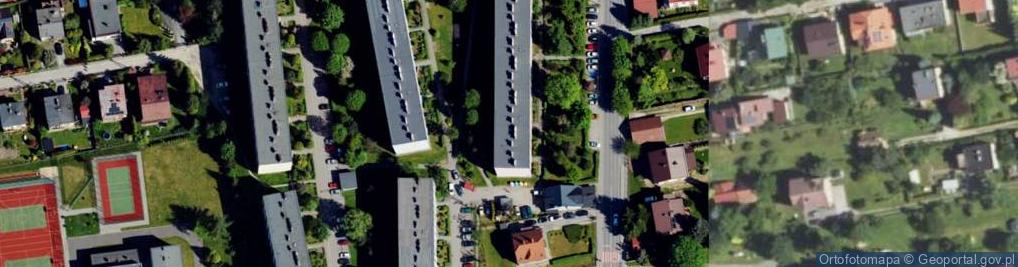 Zdjęcie satelitarne Krywult