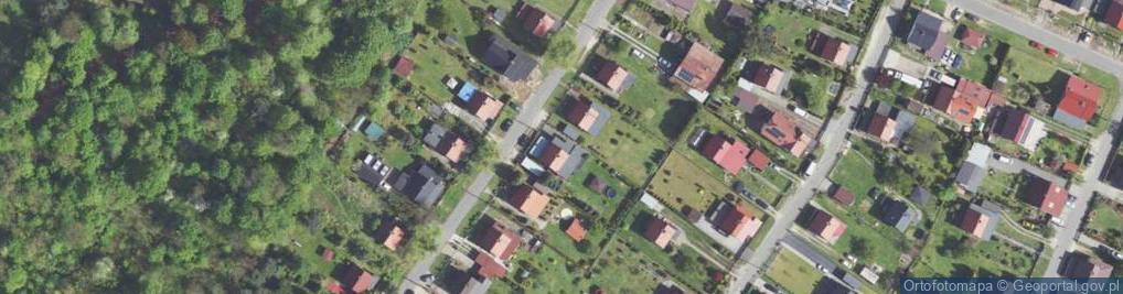 Zdjęcie satelitarne Krzysztof Andrzejewski Usługi Grabarskie