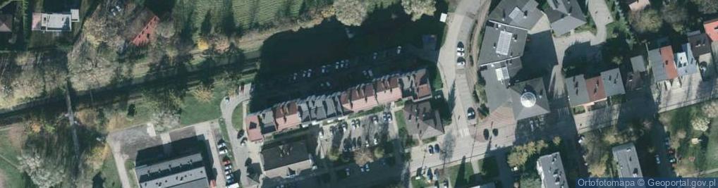 Zdjęcie satelitarne Krzysztof Bąk - Działalność Gospodarcza