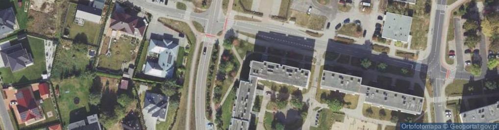 Zdjęcie satelitarne Krzysztof Bohdan Usługi Ogólnobudowlane