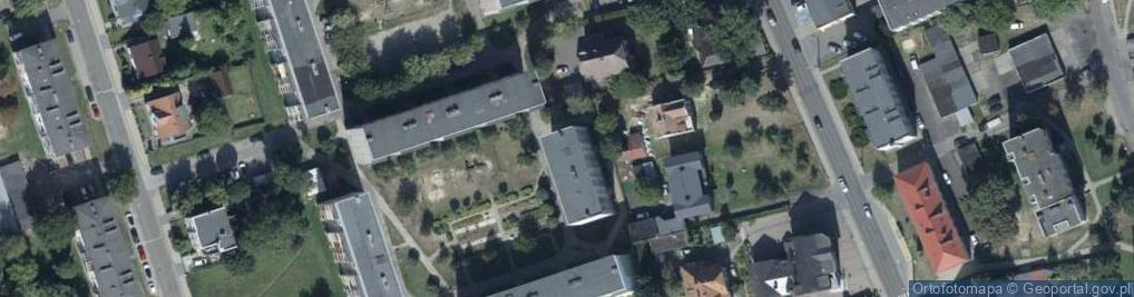 Zdjęcie satelitarne Krzysztof Bykowski Mechanika Pojazdów Samochodowych