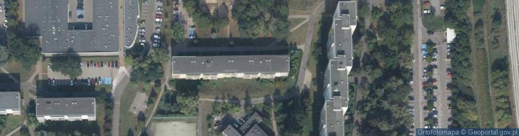 Zdjęcie satelitarne Krzysztof Dobrzykowski Usługi Komunalne