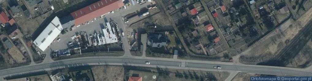 Zdjęcie satelitarne Krzysztof Działalność Handlowo-Usługowa Obsługa Stacji Paliw Krzysztof Czajkowski