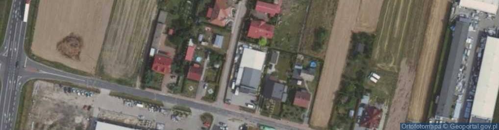 Zdjęcie satelitarne Krzysztof Gielek Przedsiębiorstwo Usługowo-Handlowe Gielek Export-Import